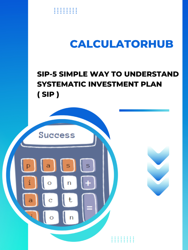 SIP-5 Simple way to understand Systematic Investment Plan ( SIP )