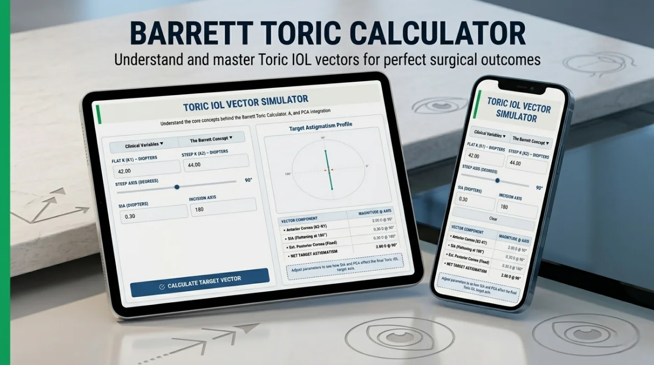 barrett toric calculator