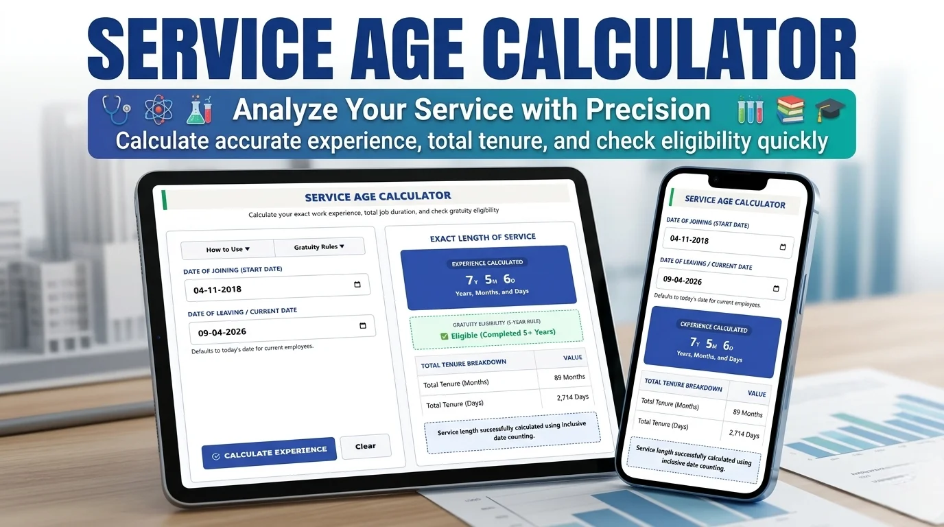 service age calculator